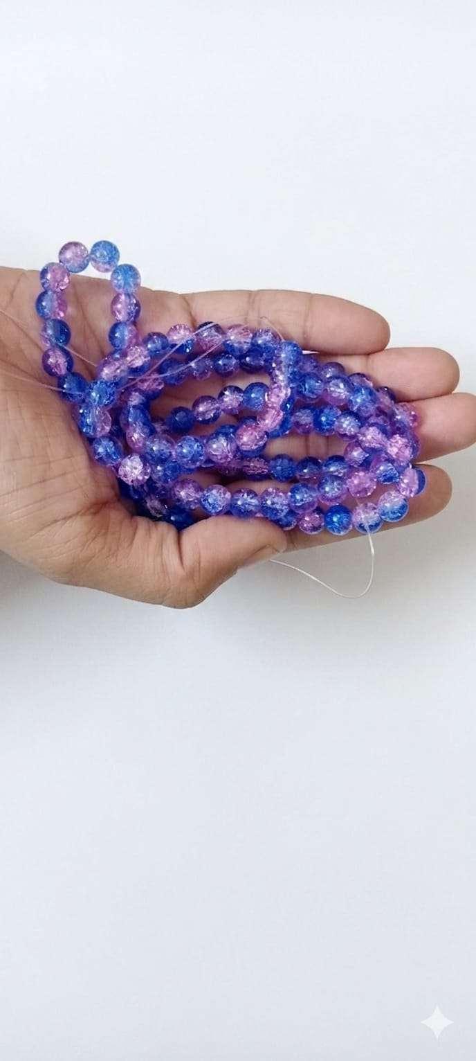 Crystal beads dual colour