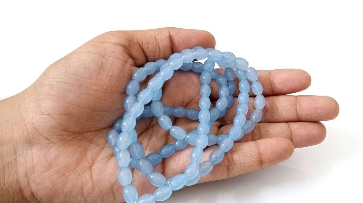 Jelly beads oval
